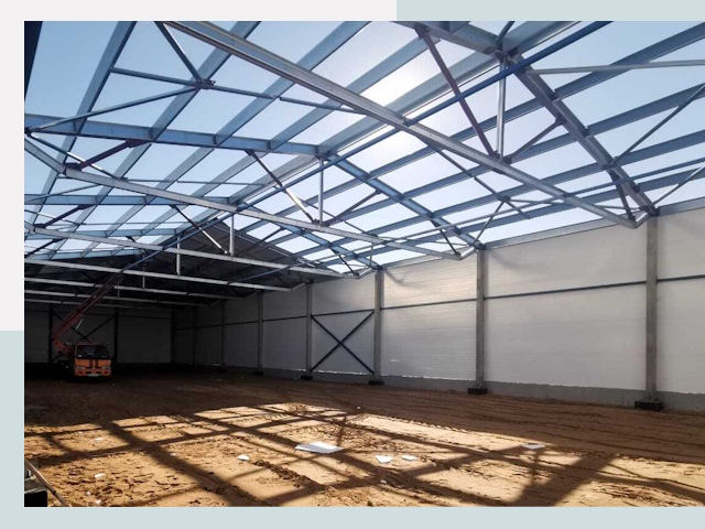 Строительство сенохранилищ в Йошкаре-Ола