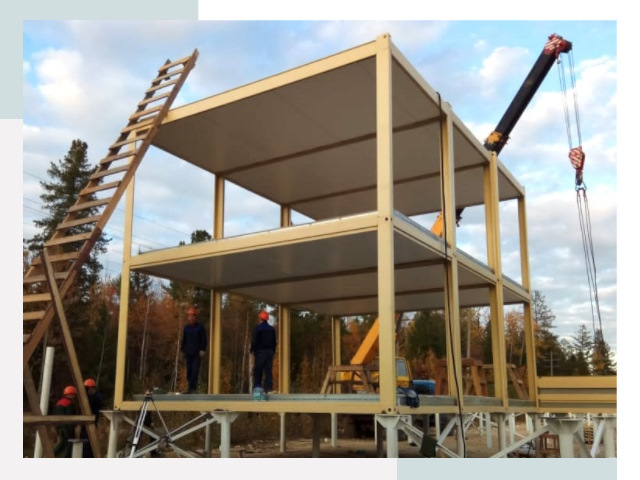 Строительство модульных здания Йошкар-Ола