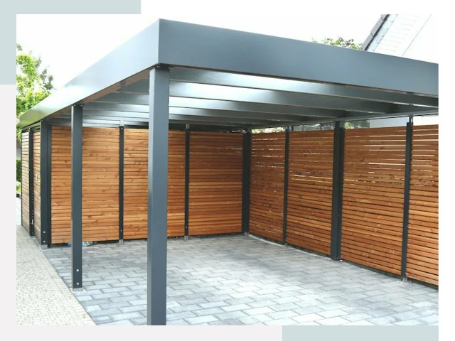 Навесы для парковки в Йошкаре-Ола