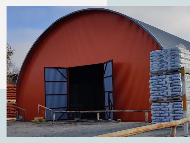 Полукруглые ангары по цене от 614 руб. в Йошкар-Ола