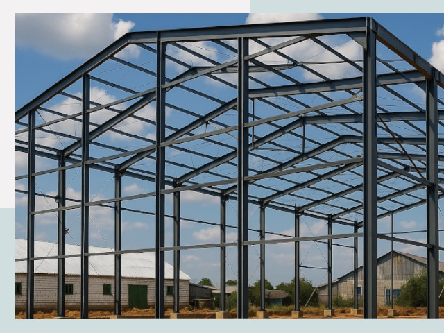 Быстровозводимые ангары от СтальСтрой-Шкр по цене 614 руб.