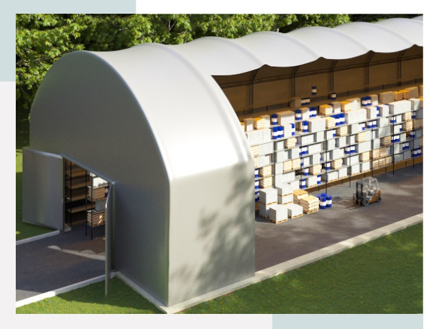 Тентовые ангары в Йошкаре-Ола