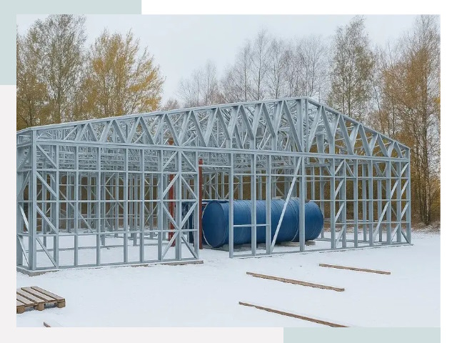 Металлические ангары в Йошкаре-Ола