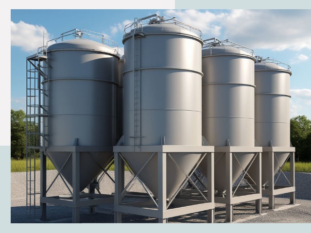 Металлические силосы от СтальСтрой-Шкр по цене 614 руб.