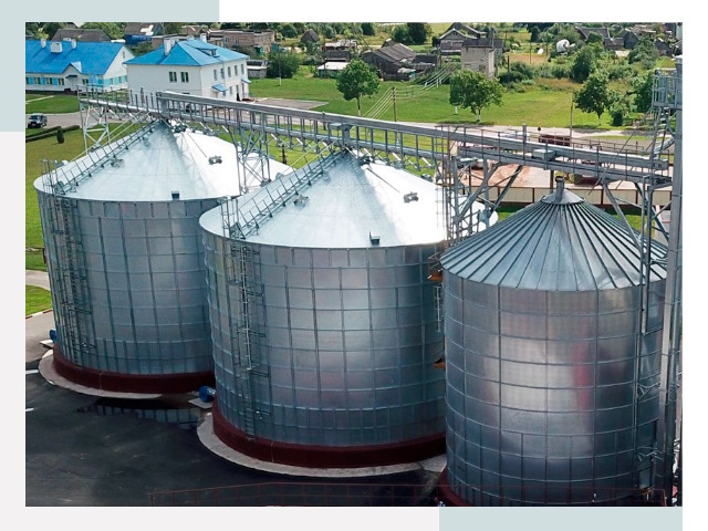 Металлические силосы в Йошкаре-Ола