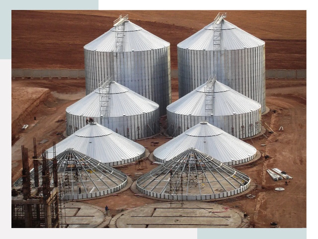 Строительство зерновых силосов в Йошкаре-Ола