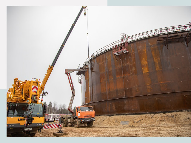 Монтаж резервуаров в Йошкаре-Ола от 614 руб. за м³