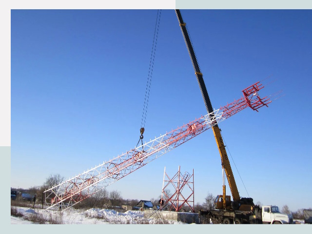 Строительство башен связи в Йошкаре-Ола от 614 руб.