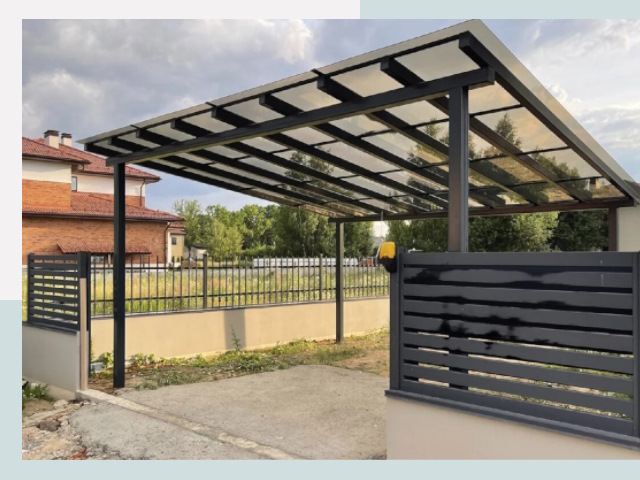 Металлические навесы в Йошкар-Ола от 614 руб. за м²