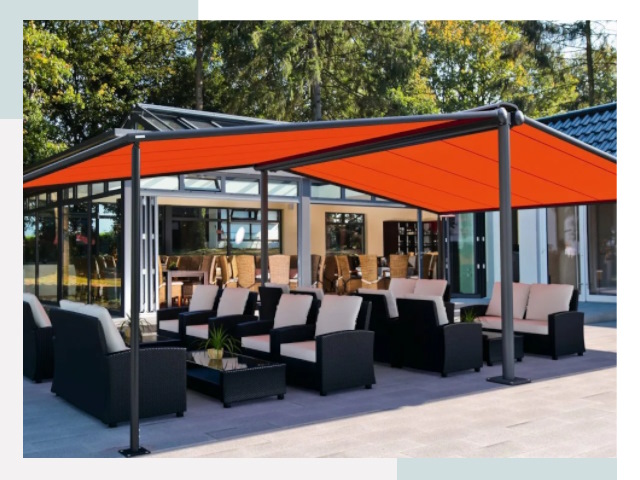 Навесы для кафе и ресторанов в Йошкаре-Ола