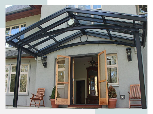 Козырьки металлические в Йошкаре-Ола