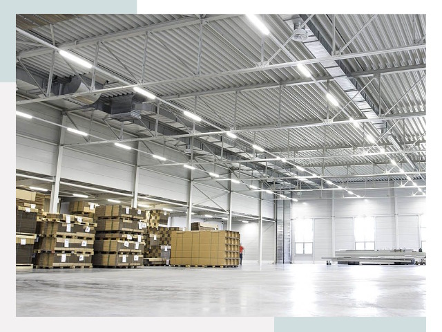 Освещение ангаров в Йошкаре-Ола