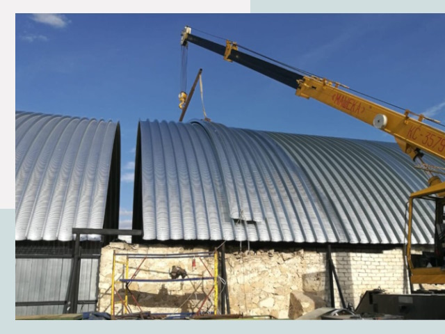 Реконструкция ангаров в Йошкаре-Ола от 614 руб.