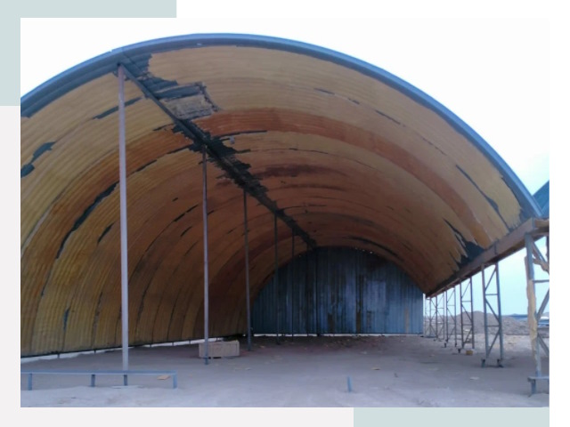 Реконструкция ангаров в Йошкаре-Ола